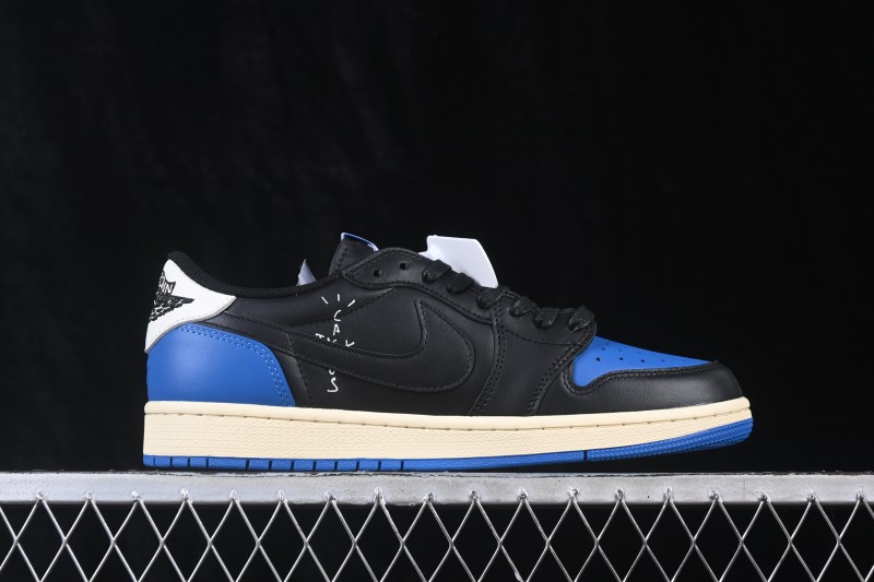 Nike Travis Scott x Air Jordan 1 Low OG AJ1 Cactus Jack Low Top Sneakers - DM7866-014