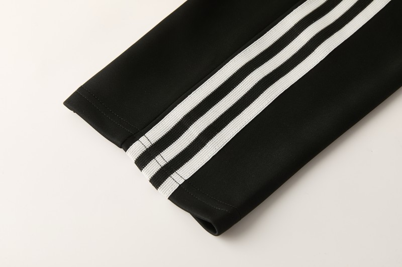 26/27 Juventus  Black Full Zipper Jacket Tracksuit + Long Pants