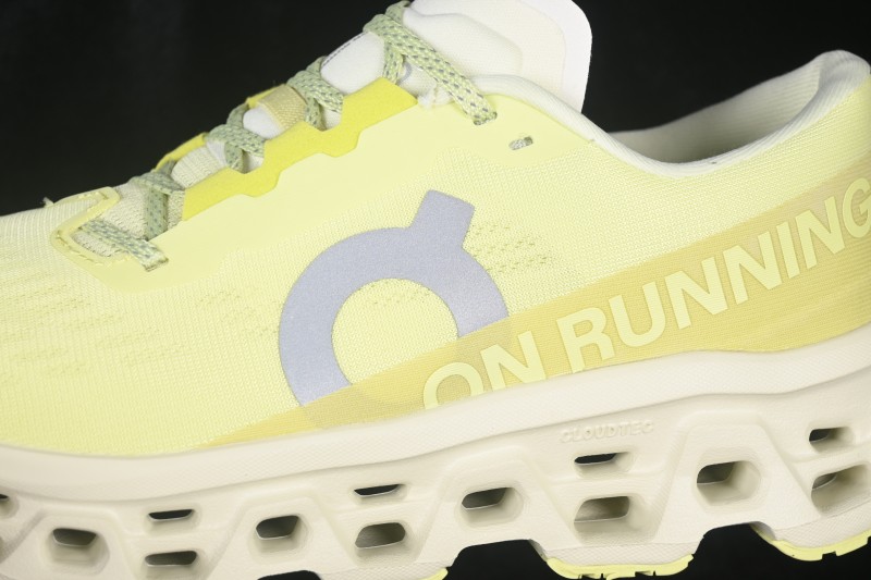 On Cloudmonster 3 Comfort Anti-Slip Wear-Resistant Cushioned Running Shoes - Limelight Seedling