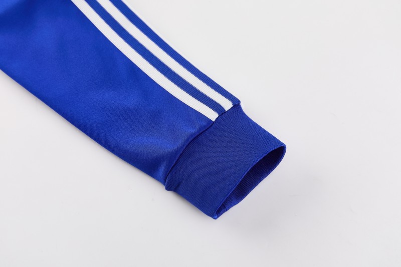 26/27 Argentina Colorful Blue Full Zipper Jacket + Long Pants