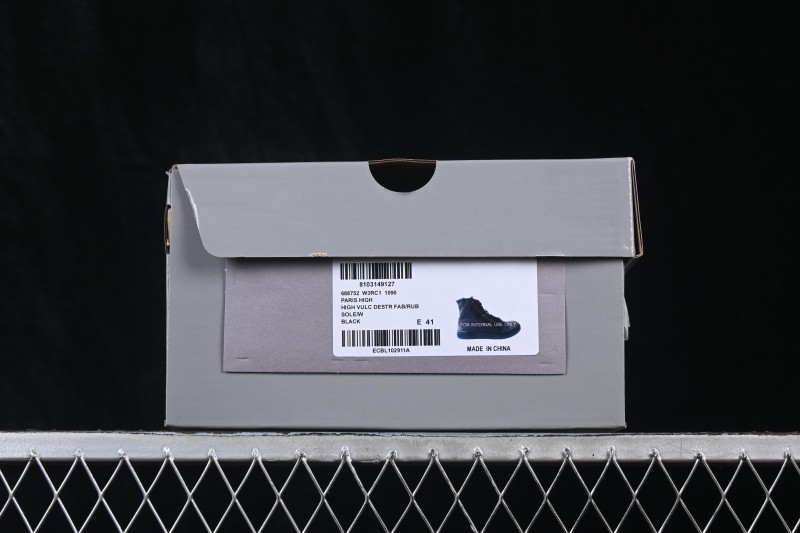 Balenciaga Paris Low Top Worn-Effect High-Top Lace-Up Fashion Sneakers - W3RC11090