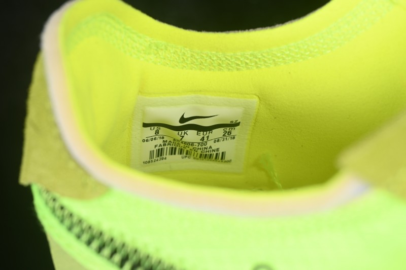 Nike Air Force 1 Low Off-White Translucent Yellow Sneakers - AO4606-700