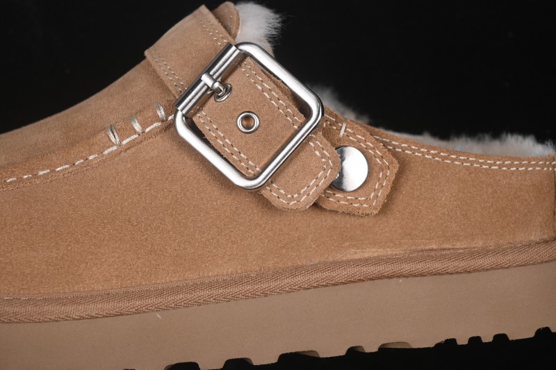 UGG Golden Family Solid Color Round Toe Slippers - 1180251 CHE