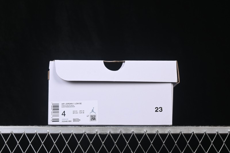 Air Jordan 1 Low Patent Leather Black Pink Low-Top Retro Cultural Basketball Shoes - IV2446-684