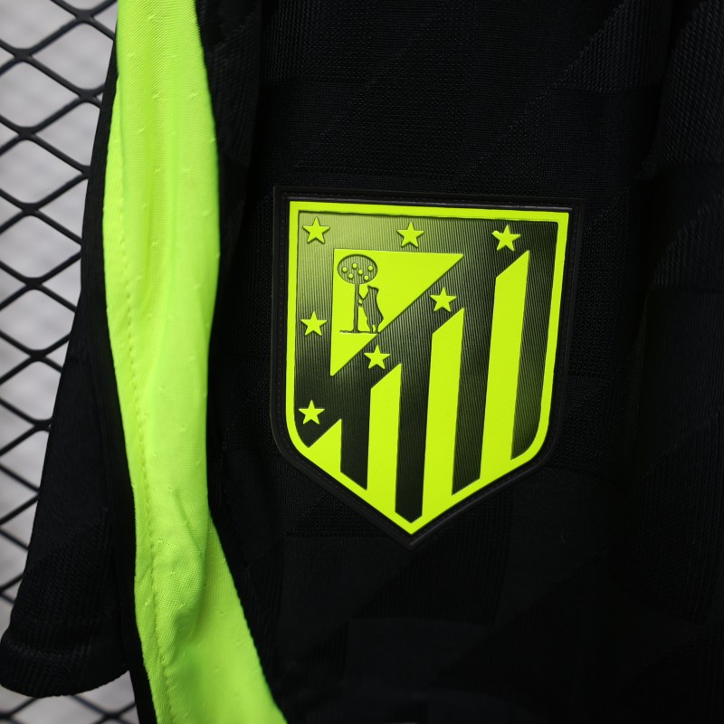 Player Version 26/27 Atletico Madrid Away Black  Shorts