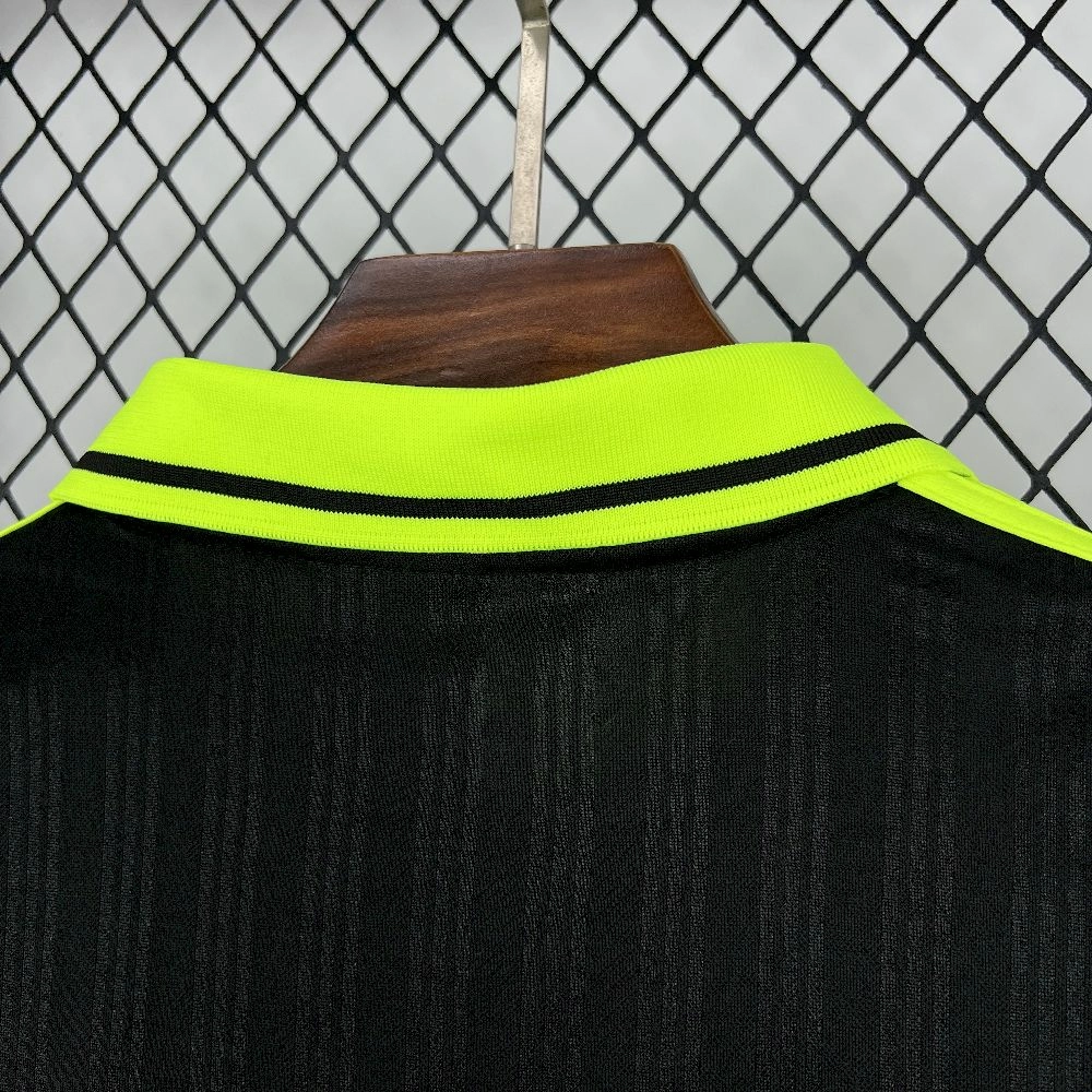 2025/26 Adidas Oasis Tour Black/Green Jersey