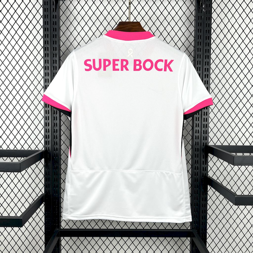 2025/26 Mens Sporting CP Pink October Jersey