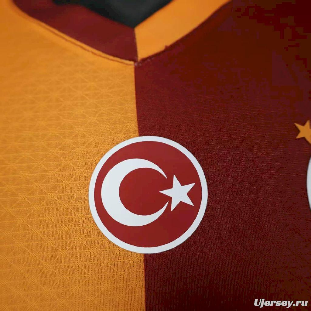 2025/26 Player Version Mens Galatasarays Home Jersey