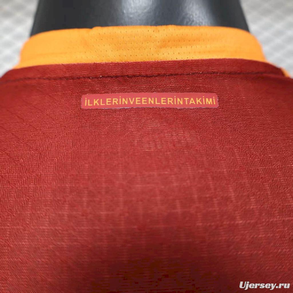 2025/26 Player Version Mens Galatasarays Home Jersey