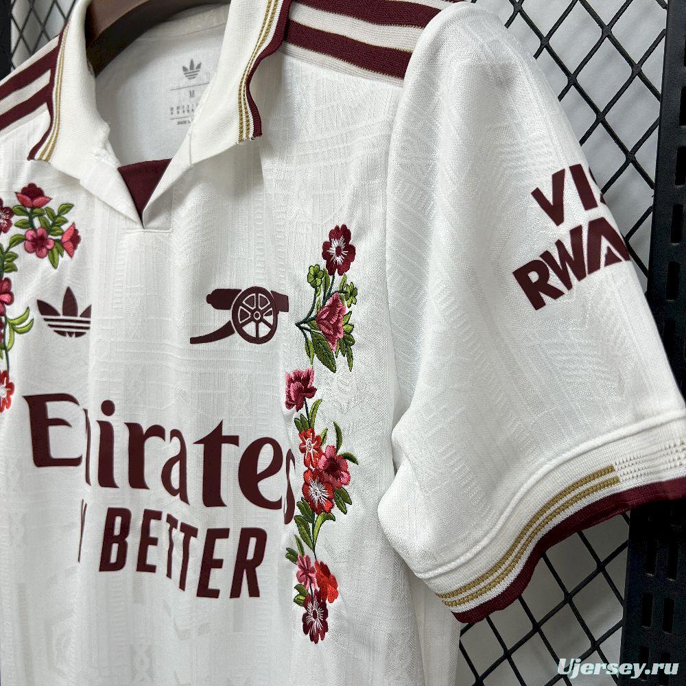 2025/26 Player Version Mens Arsenal Third-Embroidered Jersey