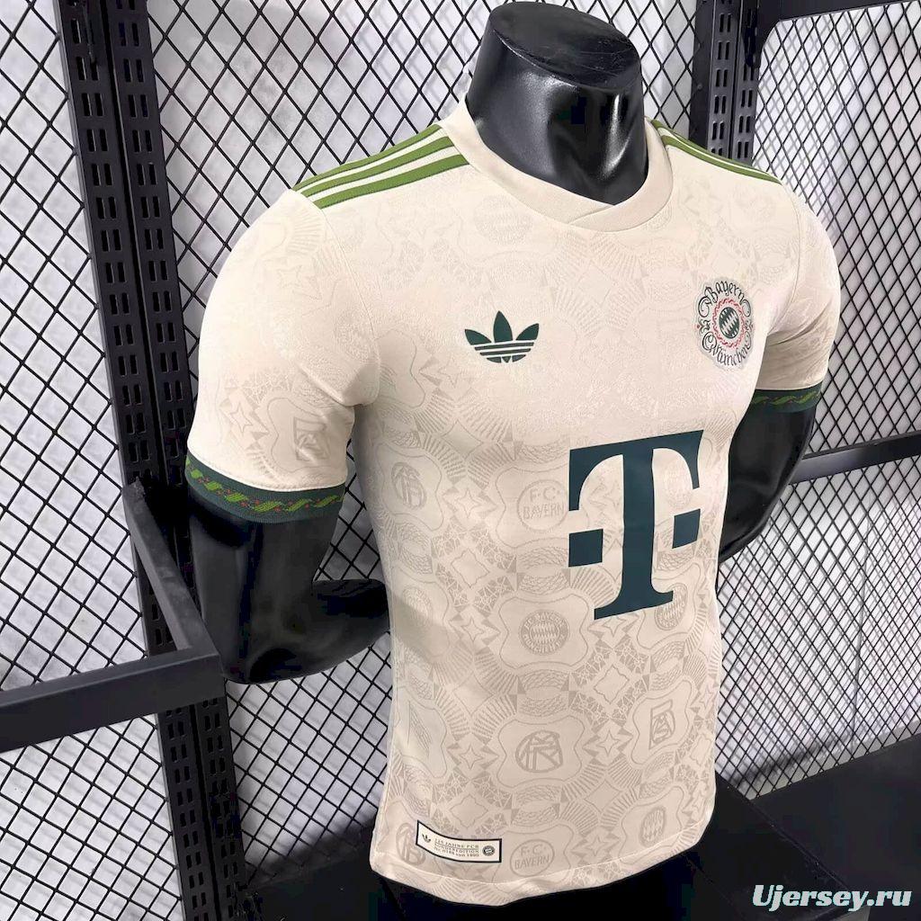 2025/26 Player Version Mens Bayern Munich Oktoberfest Jersey
