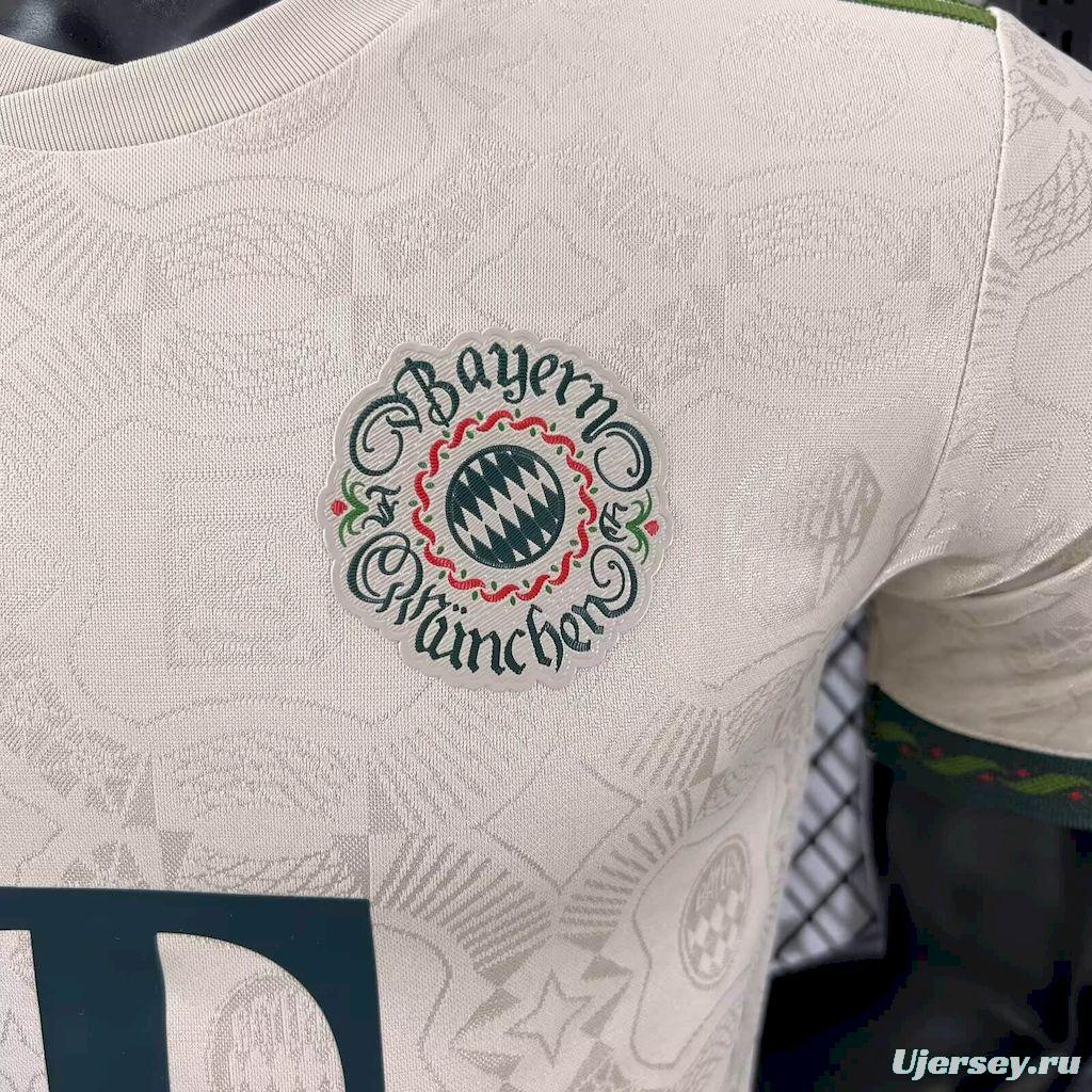 2025/26 Player Version Mens Bayern Munich Oktoberfest Jersey