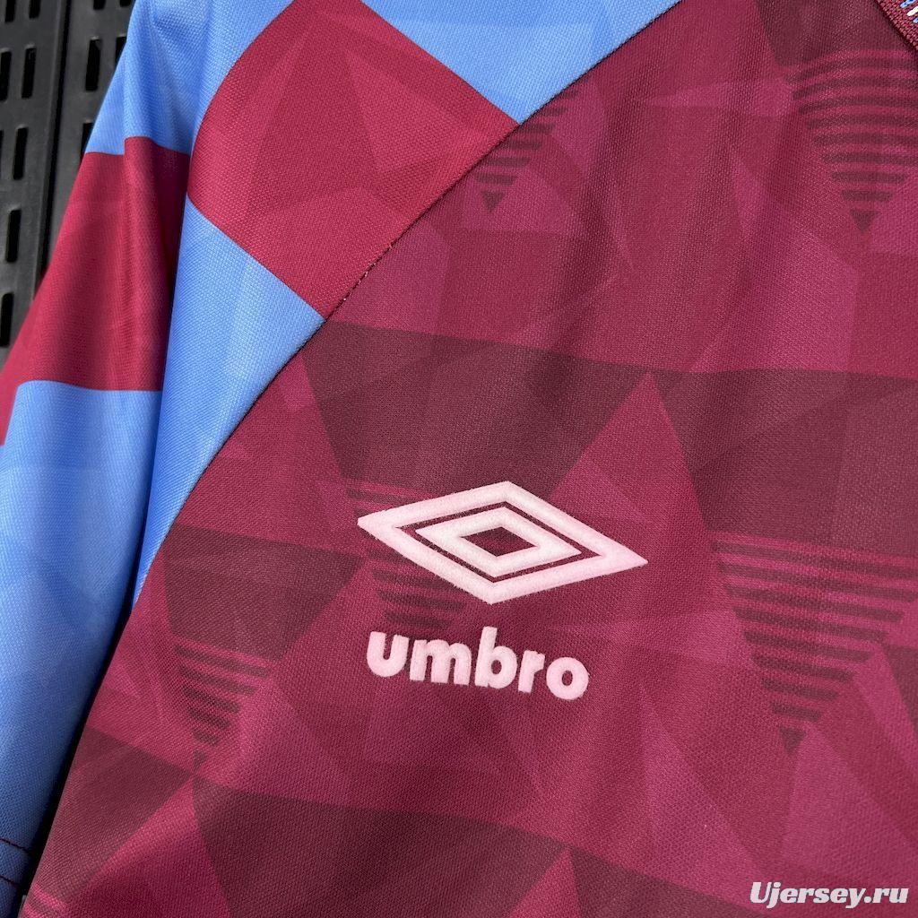 1990/92 Retro Aston Villa Home Jersey