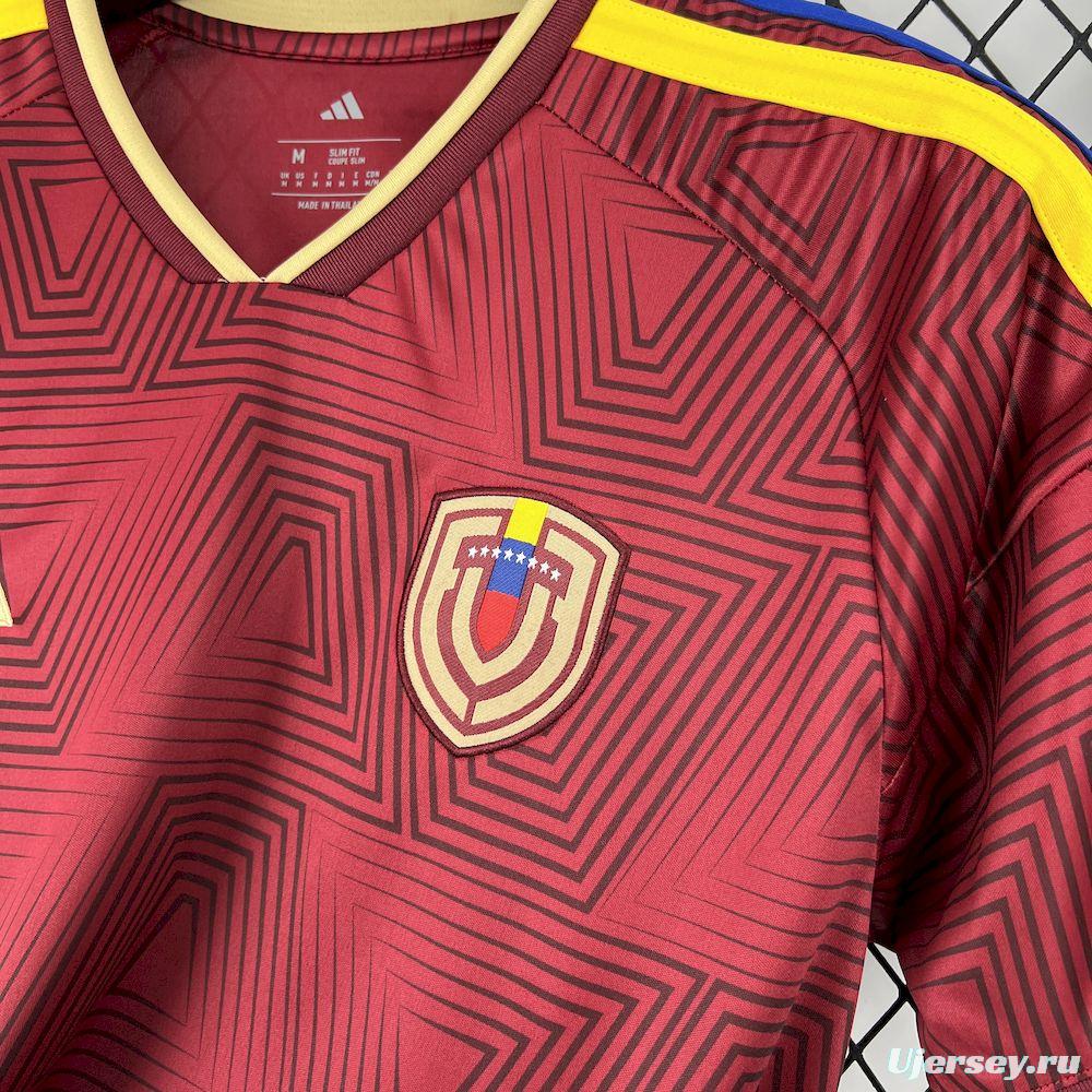 2026 Mens Venezuela World Cup Home Jersey