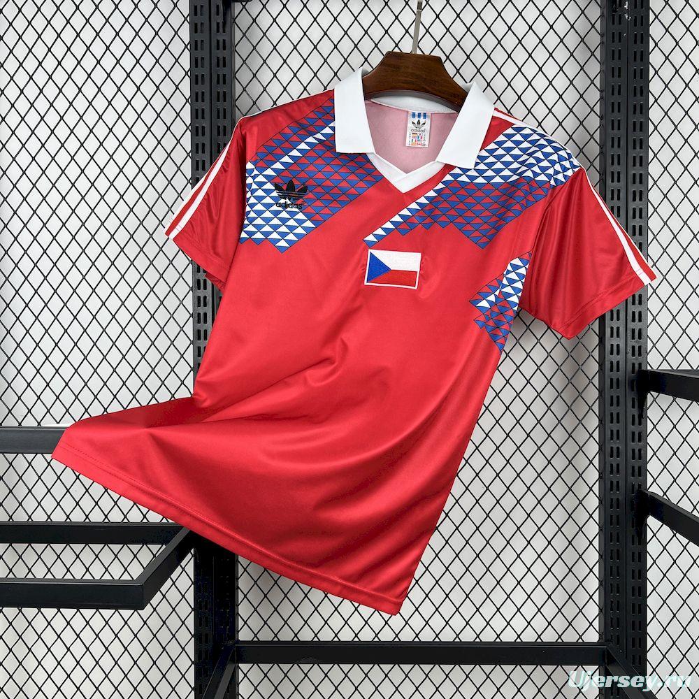 1990 Retro Slovakia Home Jersey