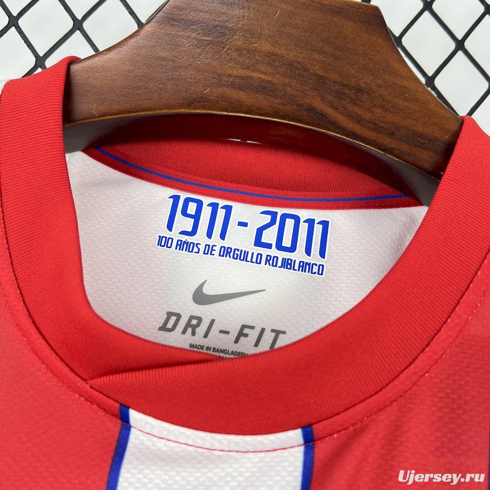 2011/12 Retro Atletico Madrid Home Jersey