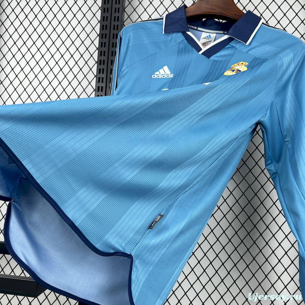 1999/00 Retro Real Madrid Third Long Sleeve Jersey