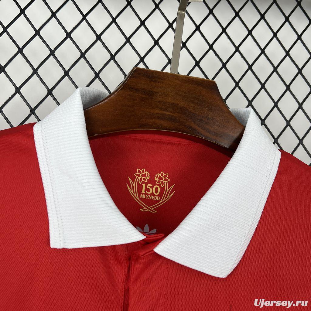 2026 Mens Wales 150th Anniversary Jersey