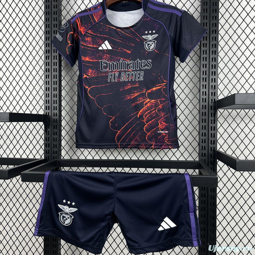 2025/26 Kids Benfica Fourth Kit