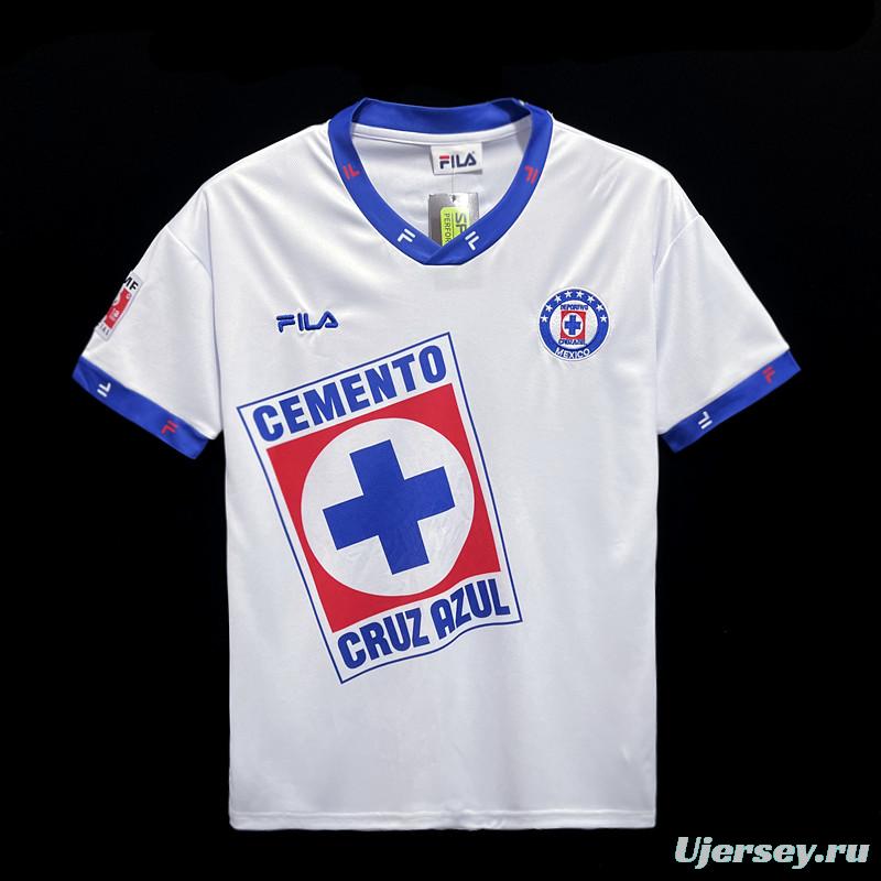 Retro 96/97 Cruz Azul Away White Jersey