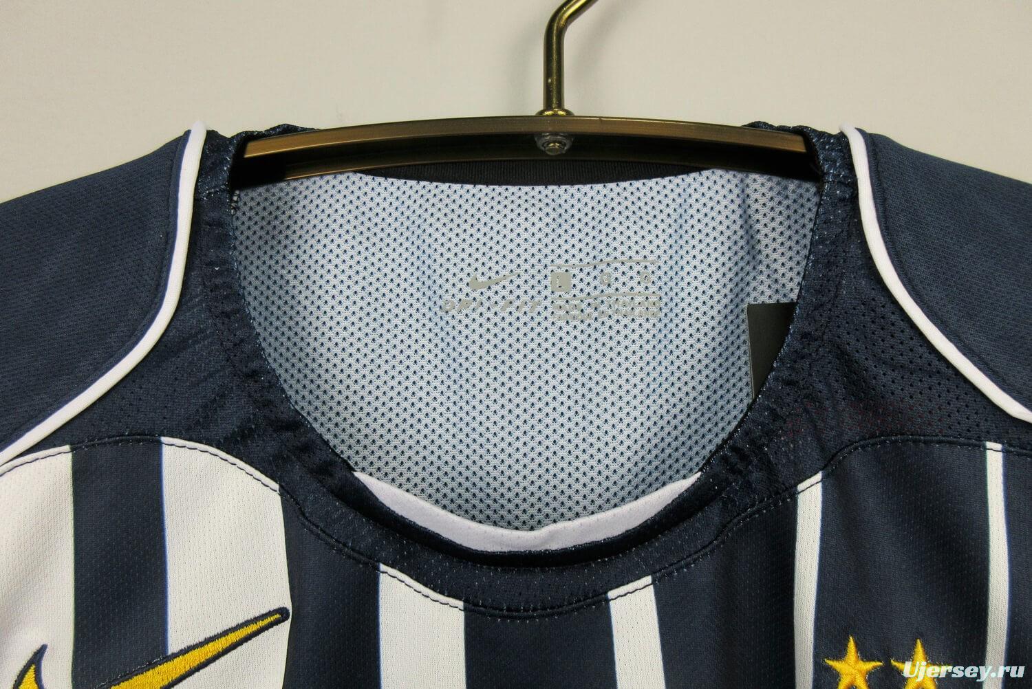 Retro 04/05 Juventus Third Blue/White Jersey