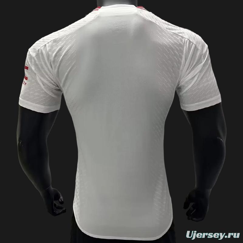 Player Version 23/24 Manchester United Third White Jersey