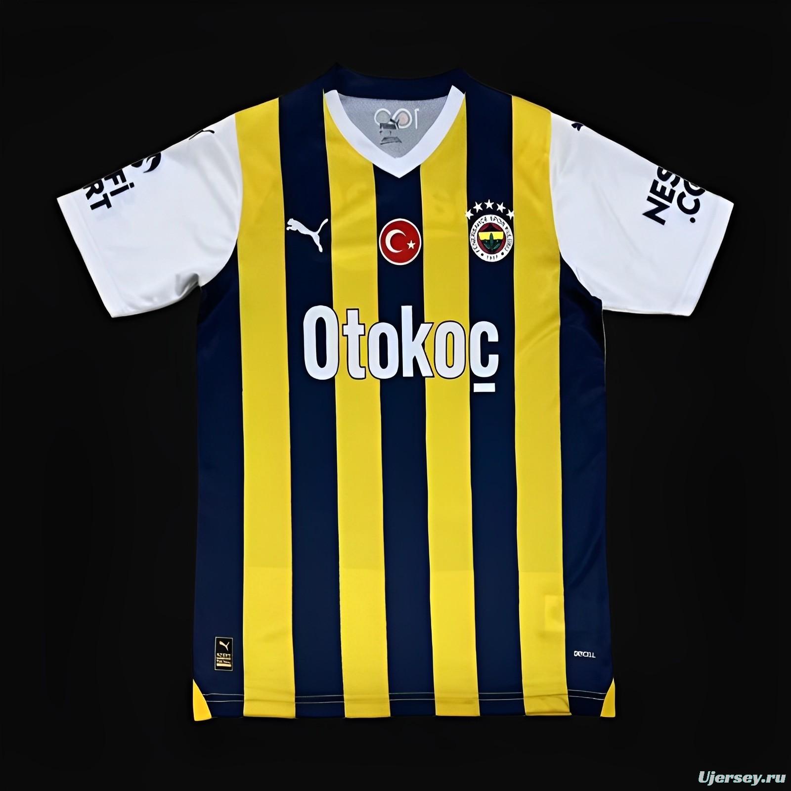 23/24 Fenerbahce Home Jersey