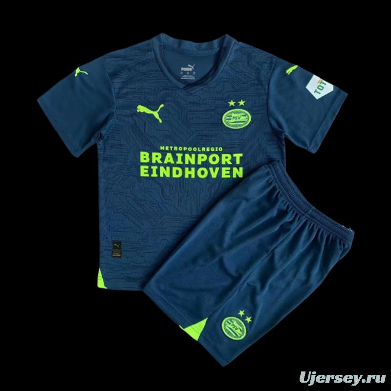 23/24 Kids PSV Eindhoven Away Jersey