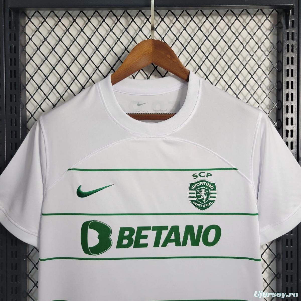 23/24 Sporting Lisbon Away White Jersey