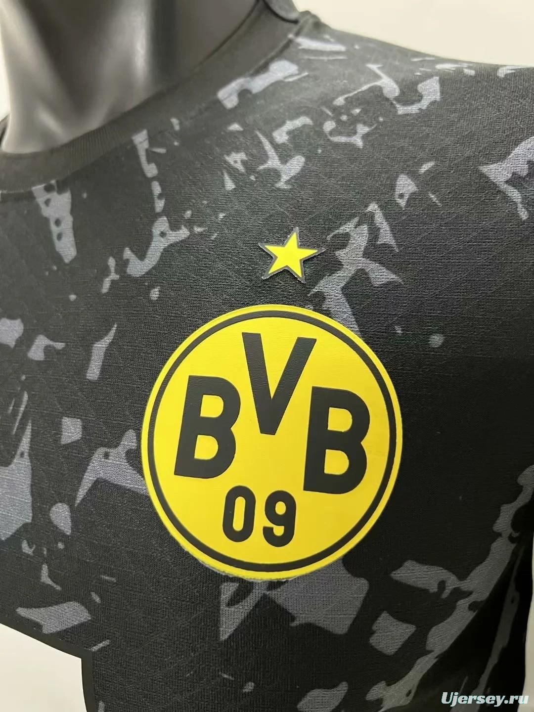 Player Version 23/24 Borussia Dortmund Away Black Jersey