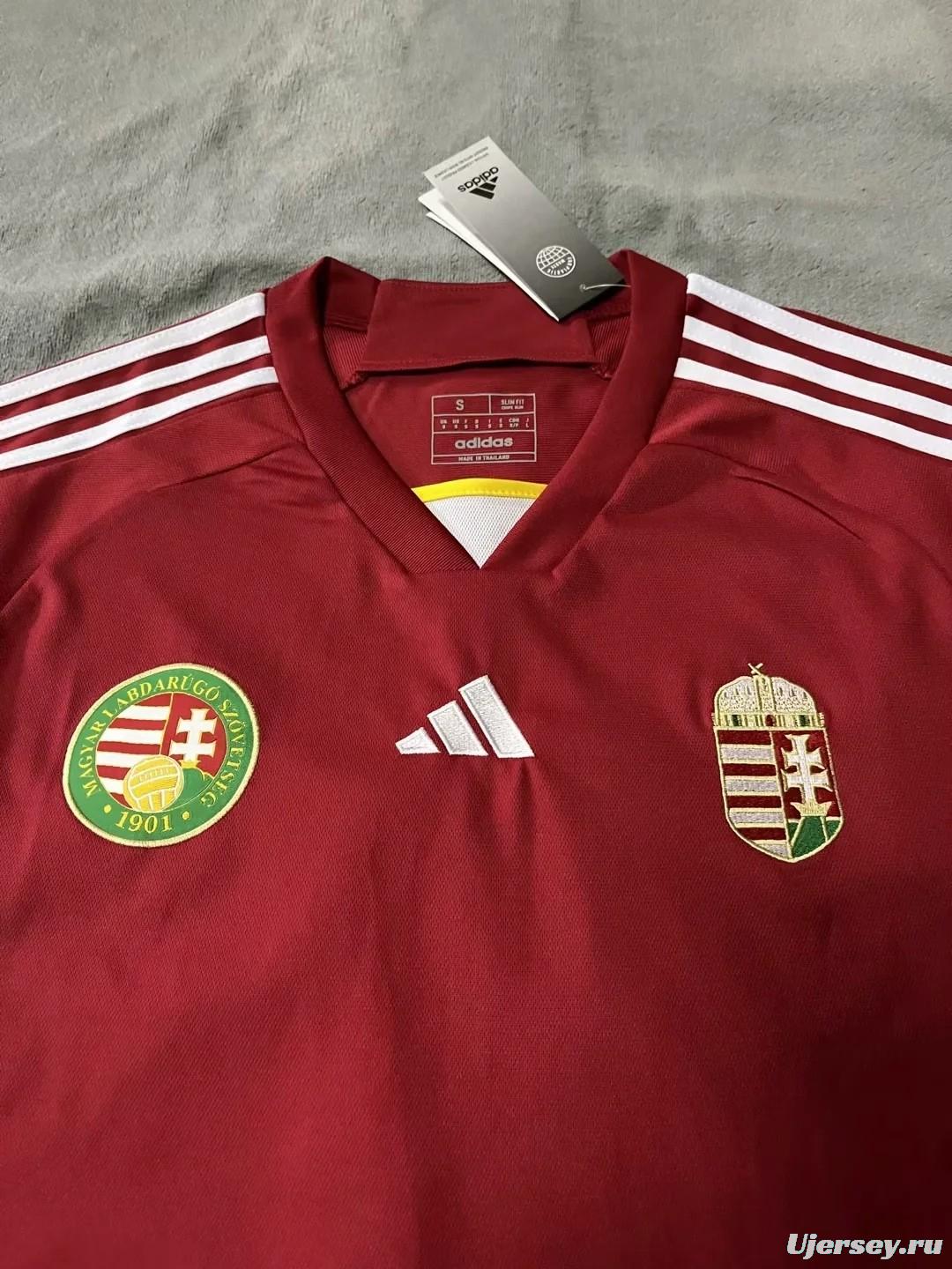 2022 Hungary Home Red Jersey