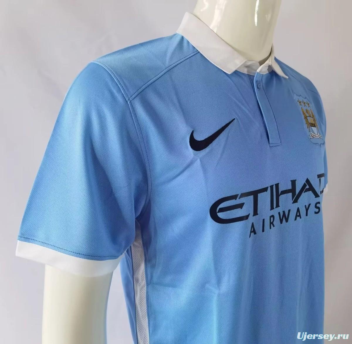 Retro 15/16 Manchester City Home Jersey