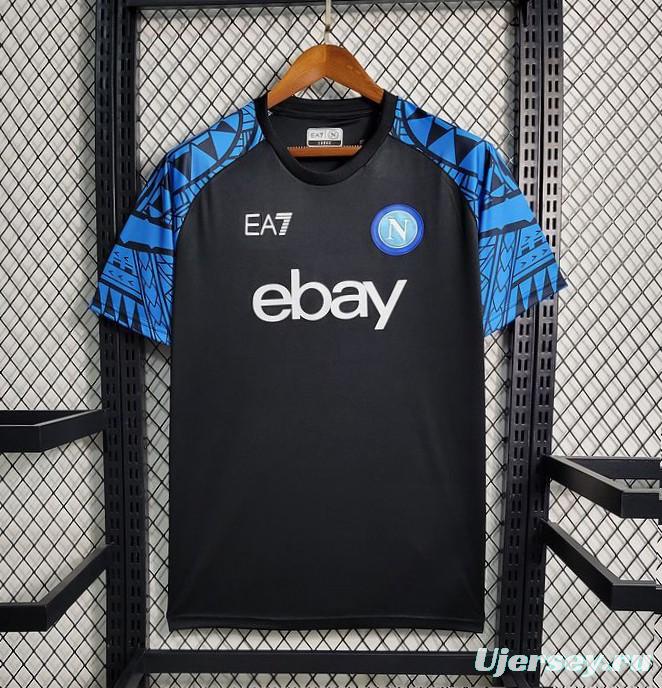 23/24 Napoli Blue/Black Jersey