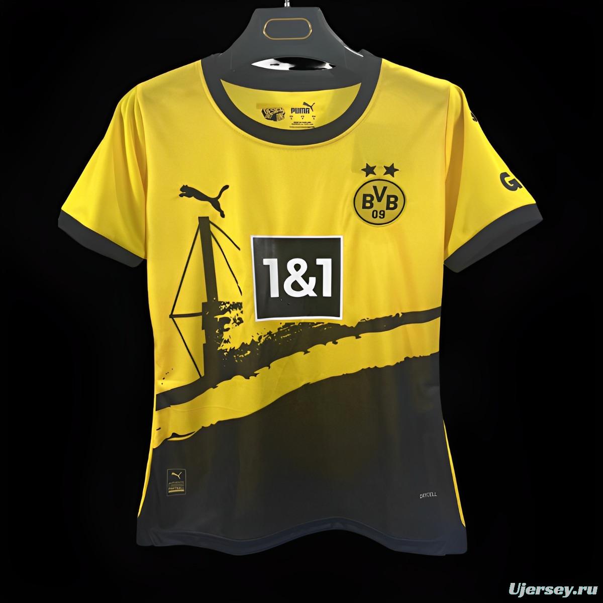 23/24 Women Borussia Dortmund Home Jersey