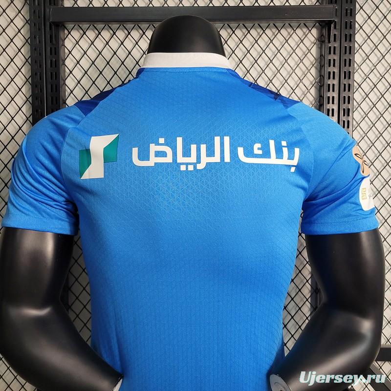 Player Version 23/24 Al Hilal Home Jersey