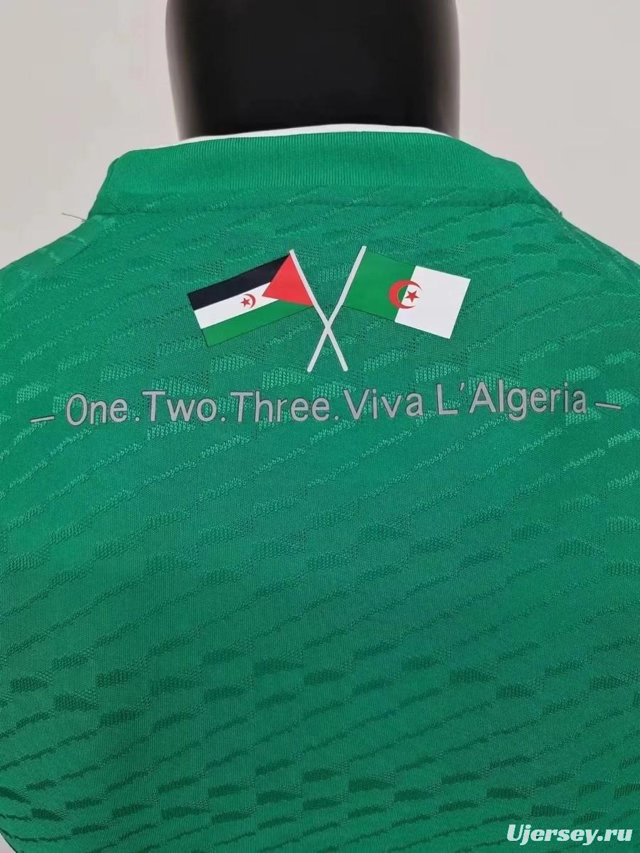 Player Version 23/24 Algeria Green Jersey