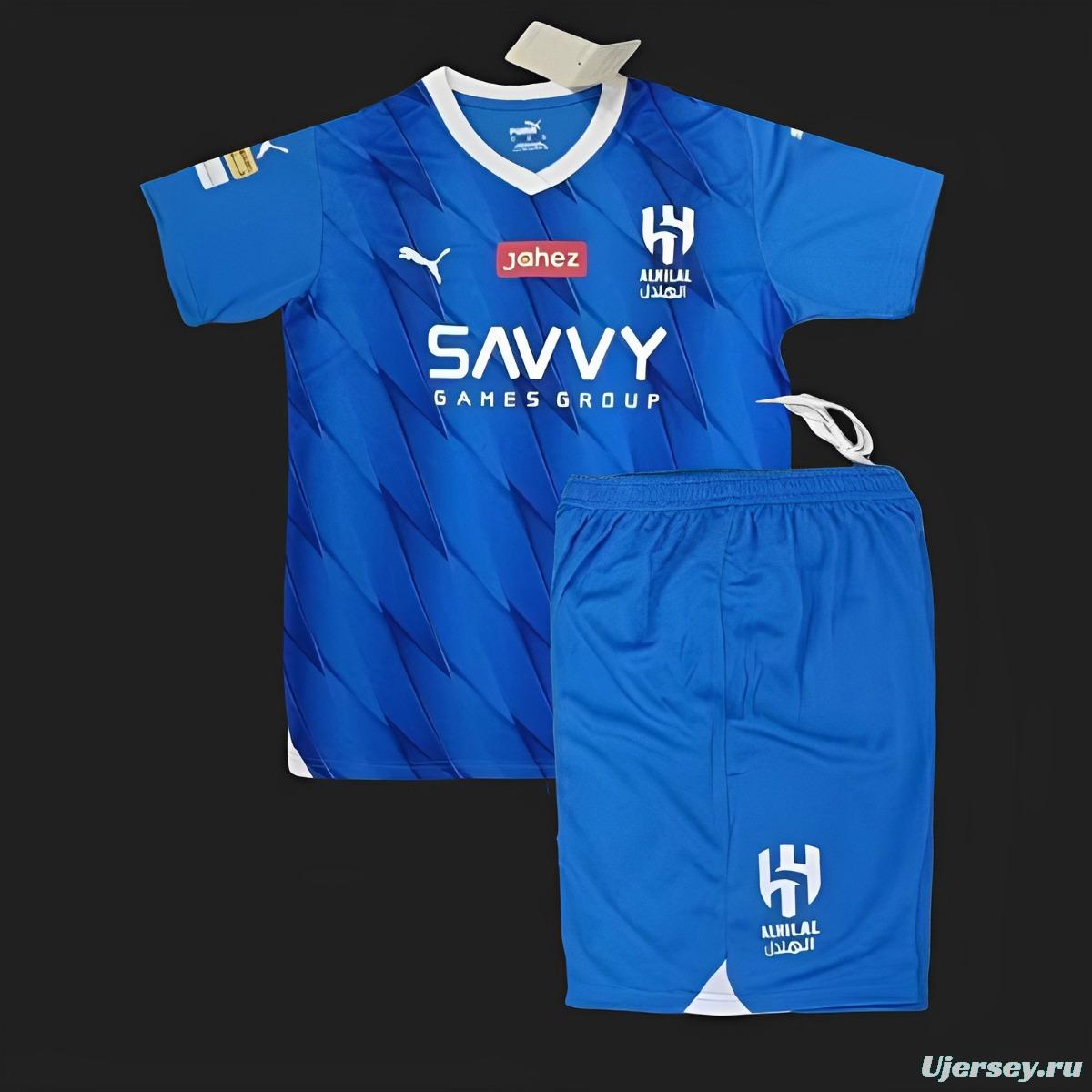 23/24 Kids AI-Hilal Home Jersey