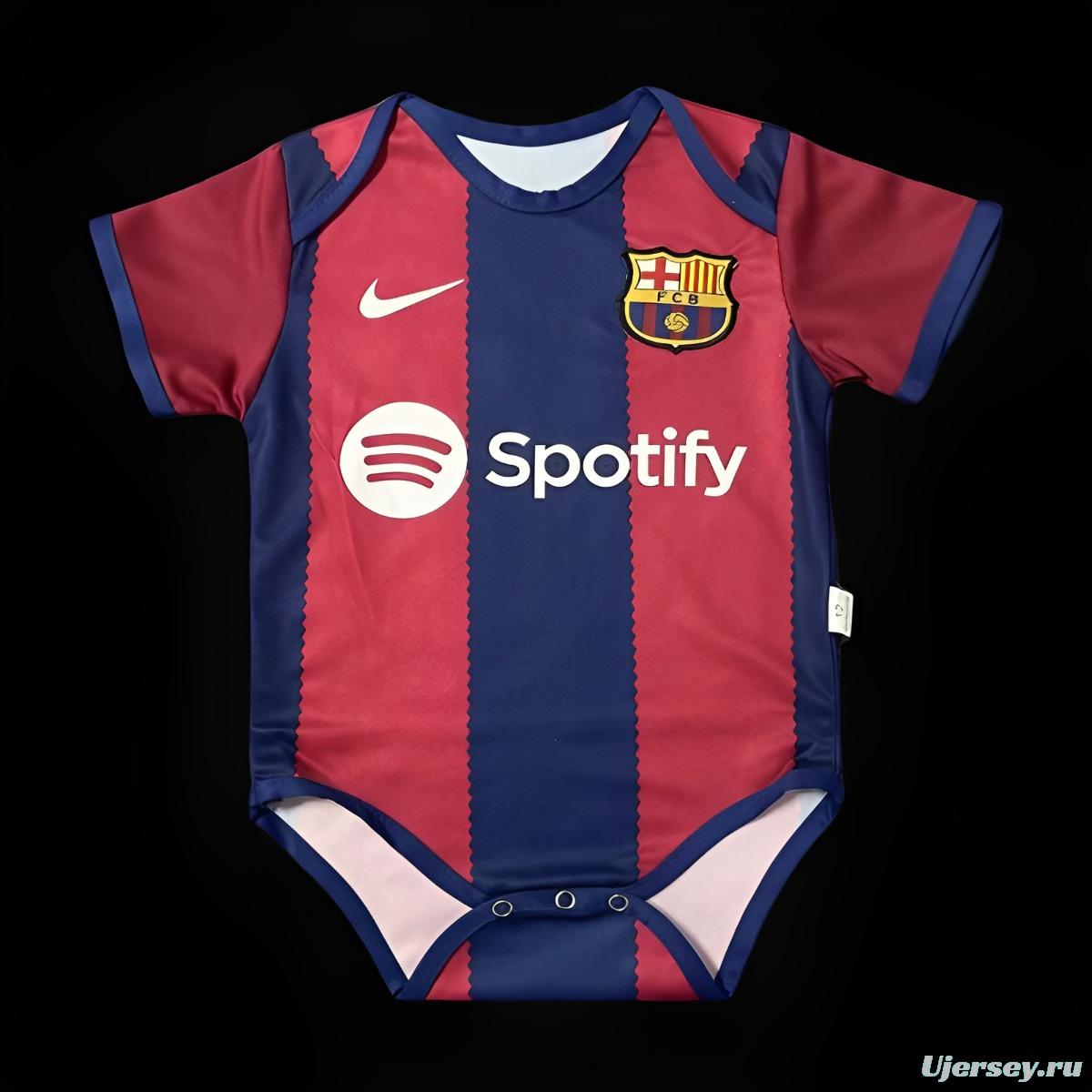 23/24 Baby Barcelona Home Jersey