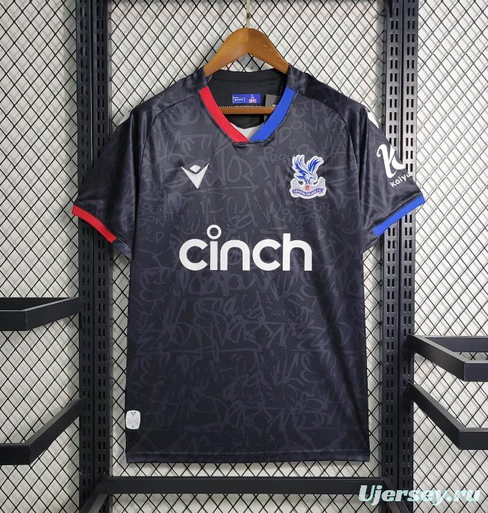 23/24 Crystal Palace Third Black Jersey