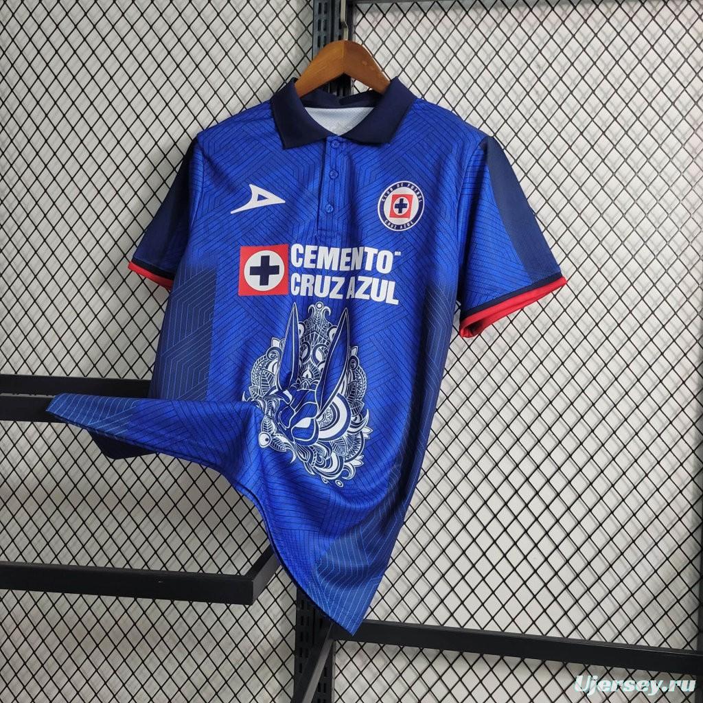 23/24 Cruz Azul Blue Day of the Dead Special Jersey