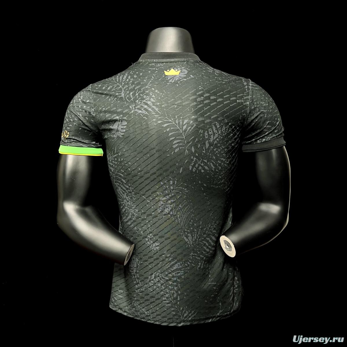 Player Version 2023 Brazil La Pulga Black Special Jersey