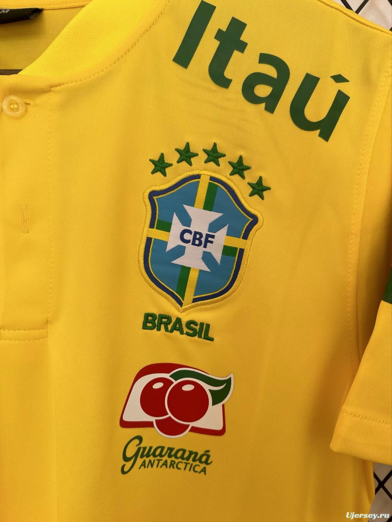 2022 Brazil Yellow POLO Jersey