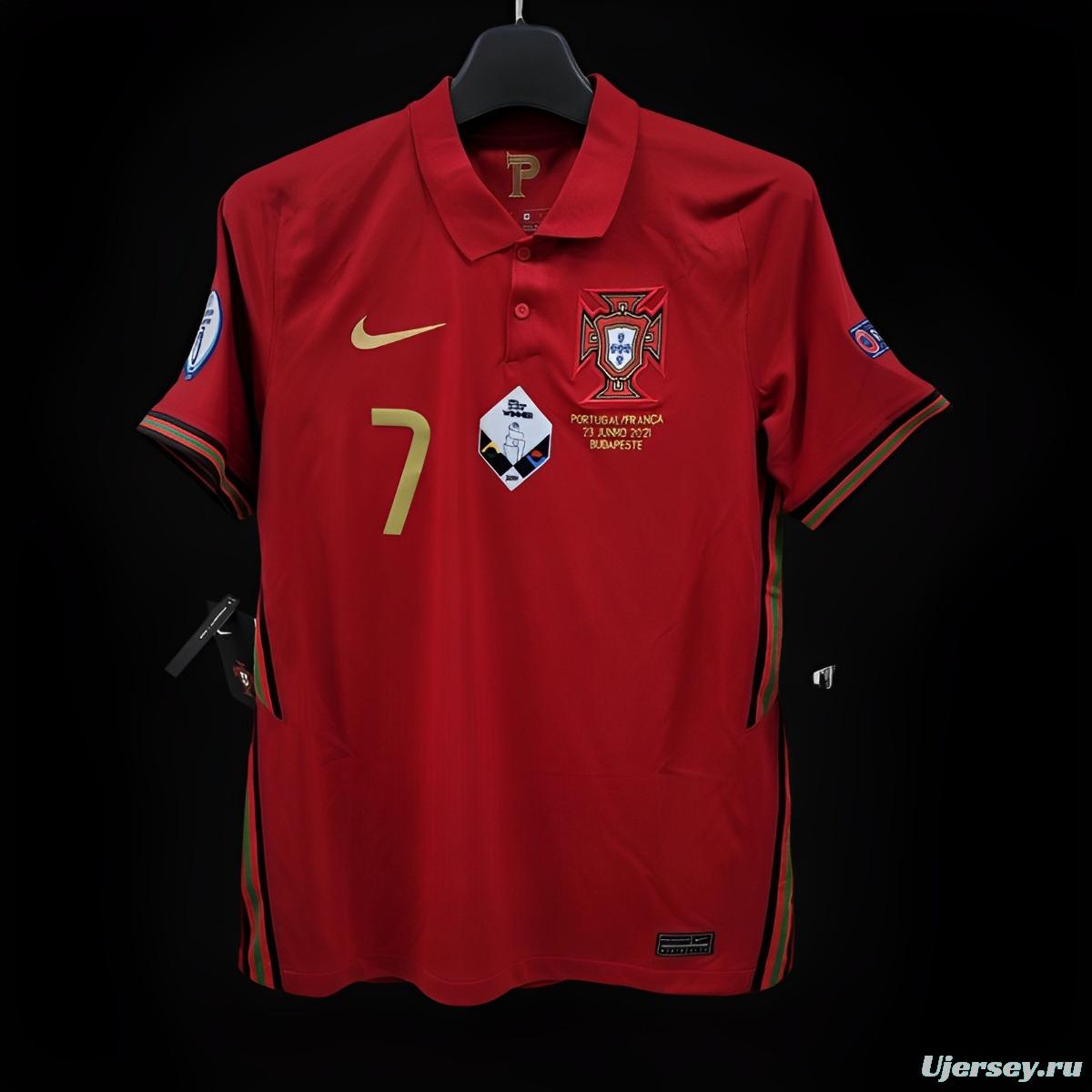 Retro 2020 Portugal Home Jersey