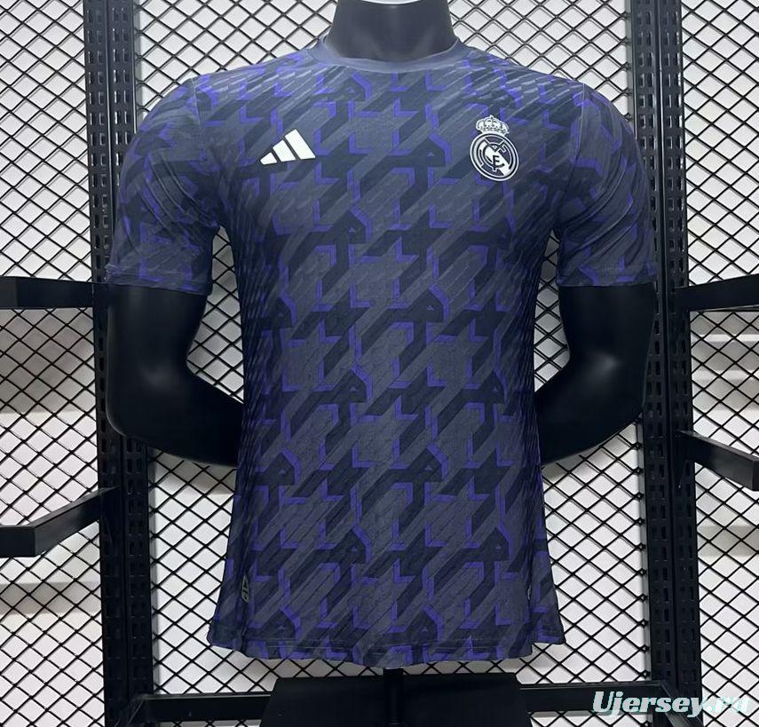 Player Version 23/24 Real Madrid Blue Navy Jersey