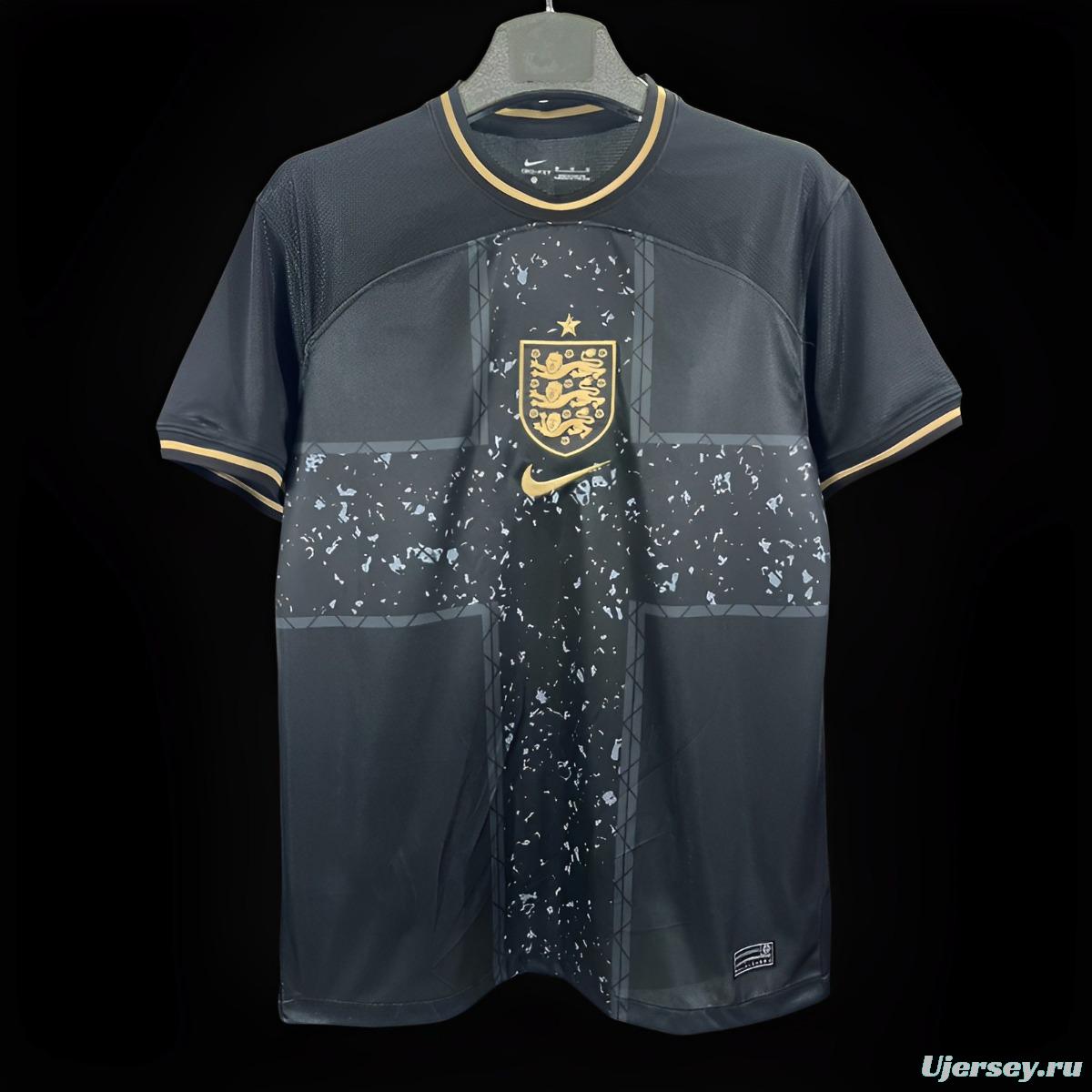 2023 England Black Pre-Match Jersey