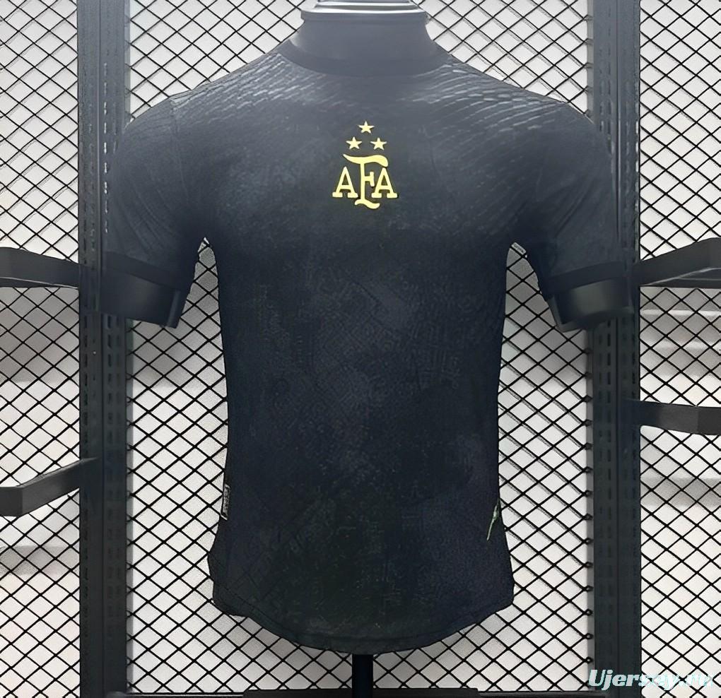 Player Version 2022 Argentina Black Special Jersey