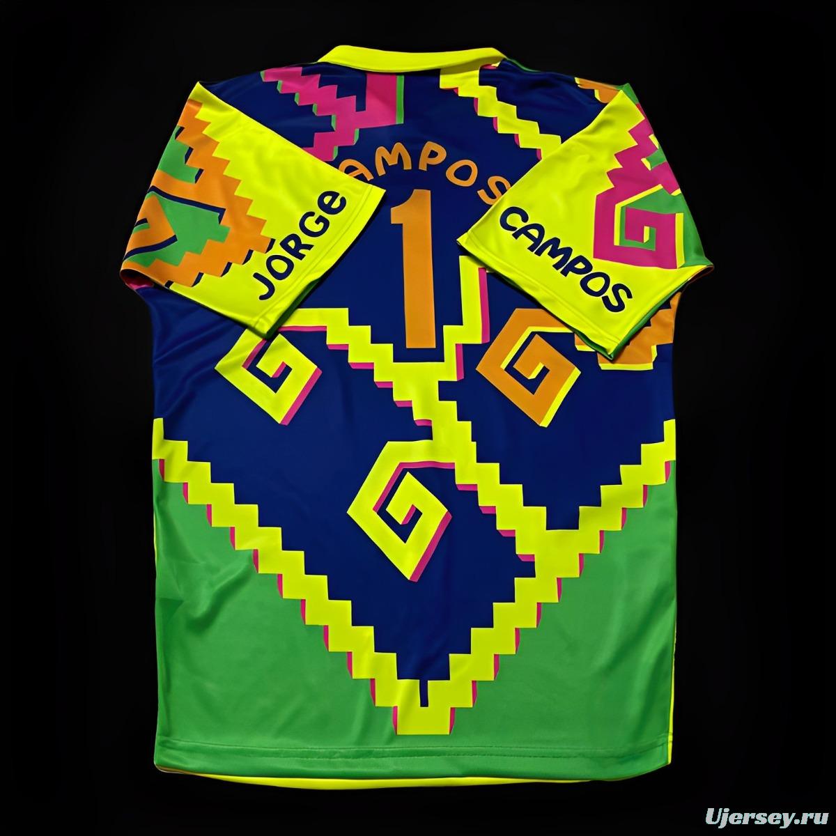Retro 1995 Mexico Goalkeeper Jersey