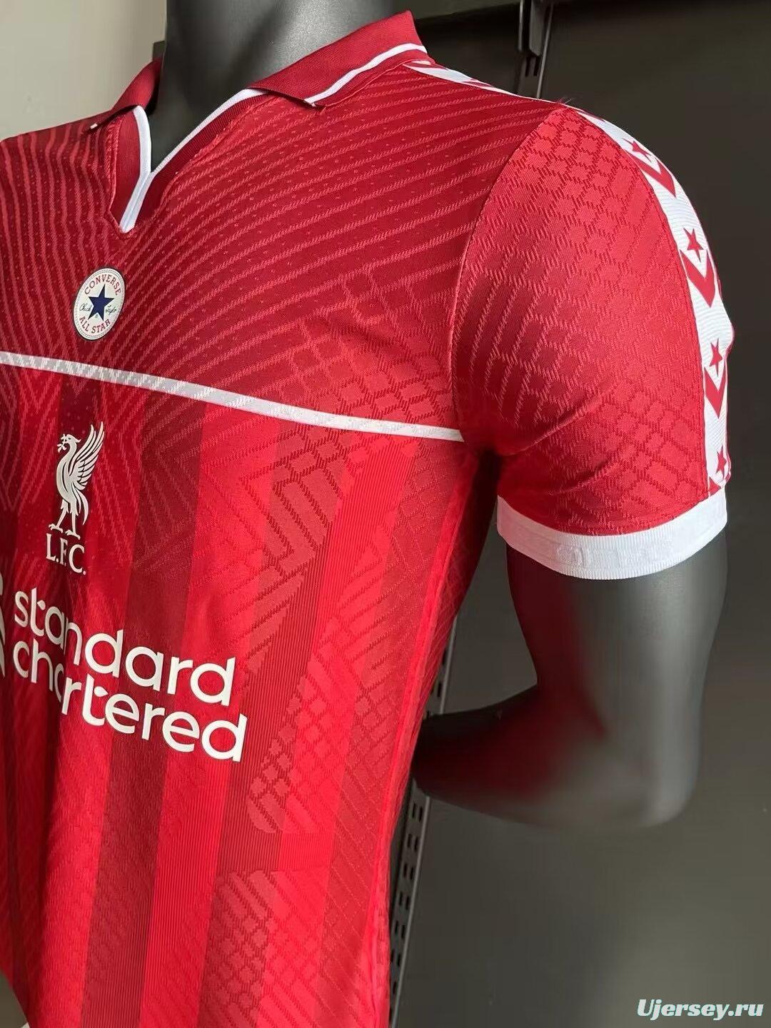 Player Version Liverpool x Converse Home Special Jersey