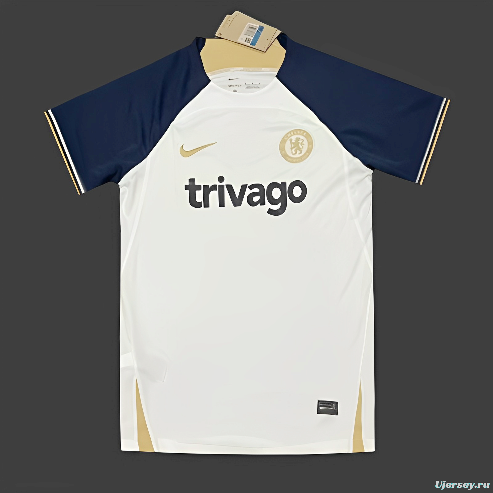 23/24 Chelsea White/Navy Training Jersey