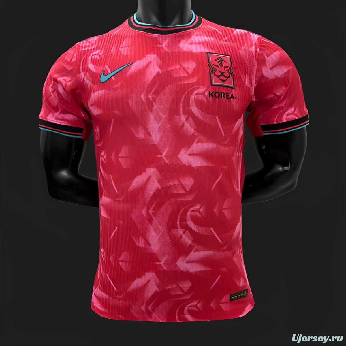 Player Version 2024 South Korea Home Jersey